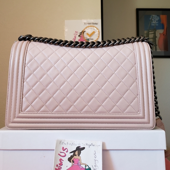 Chanel boy pink new medium bag - Picture 2 of 13
